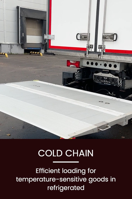 hydraulic lift gate truck